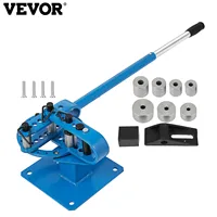 VEVOR Manual Bench Top Compact Bender Pipe Bending Machine 7 Dies 1-3inch Metal Fabrication Tube Rod Pipe Bender