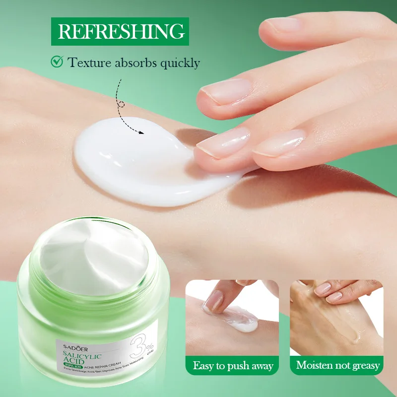 Увлажняющий крем для лечения акне с салициловой кислотой 50 г