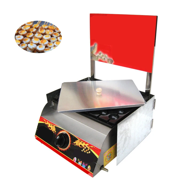 

Small Business Quail Egg Machine Stainless Steel Egg Fry Pan Quail Egg Roasting Machine
