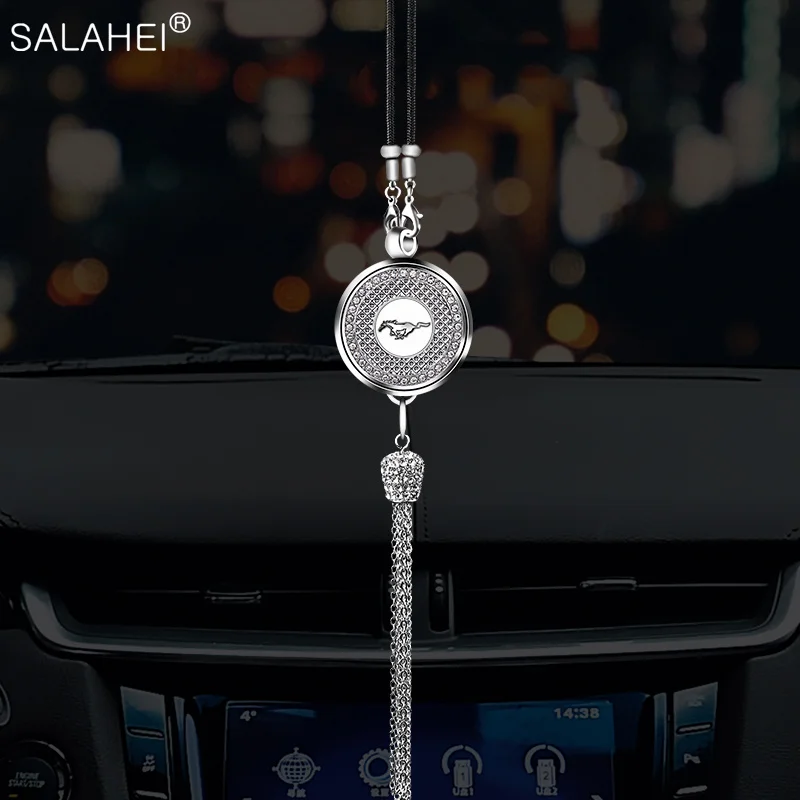 

Car Hanging Perfume Pendant Air Freshener Aromatherapy Diffuser Ornament Gift For Ford Mustang Mach-E GT SHELBY T70 T80 F12 F16