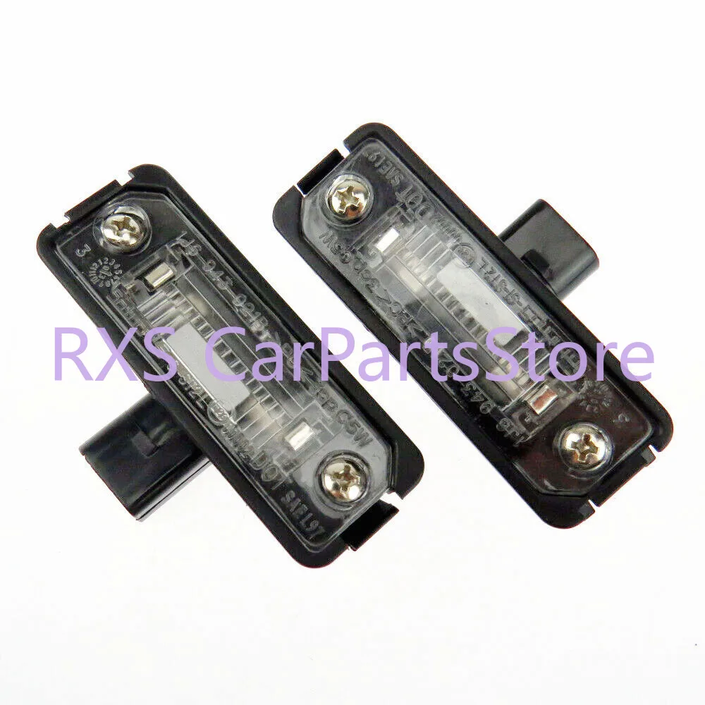 

2 шт. 1J6943021B Лампа подсветки номерного знака для VW Golf 4 New Beetle Cabrio Polo 9N Lupo Phaeton 1J6 943 021B