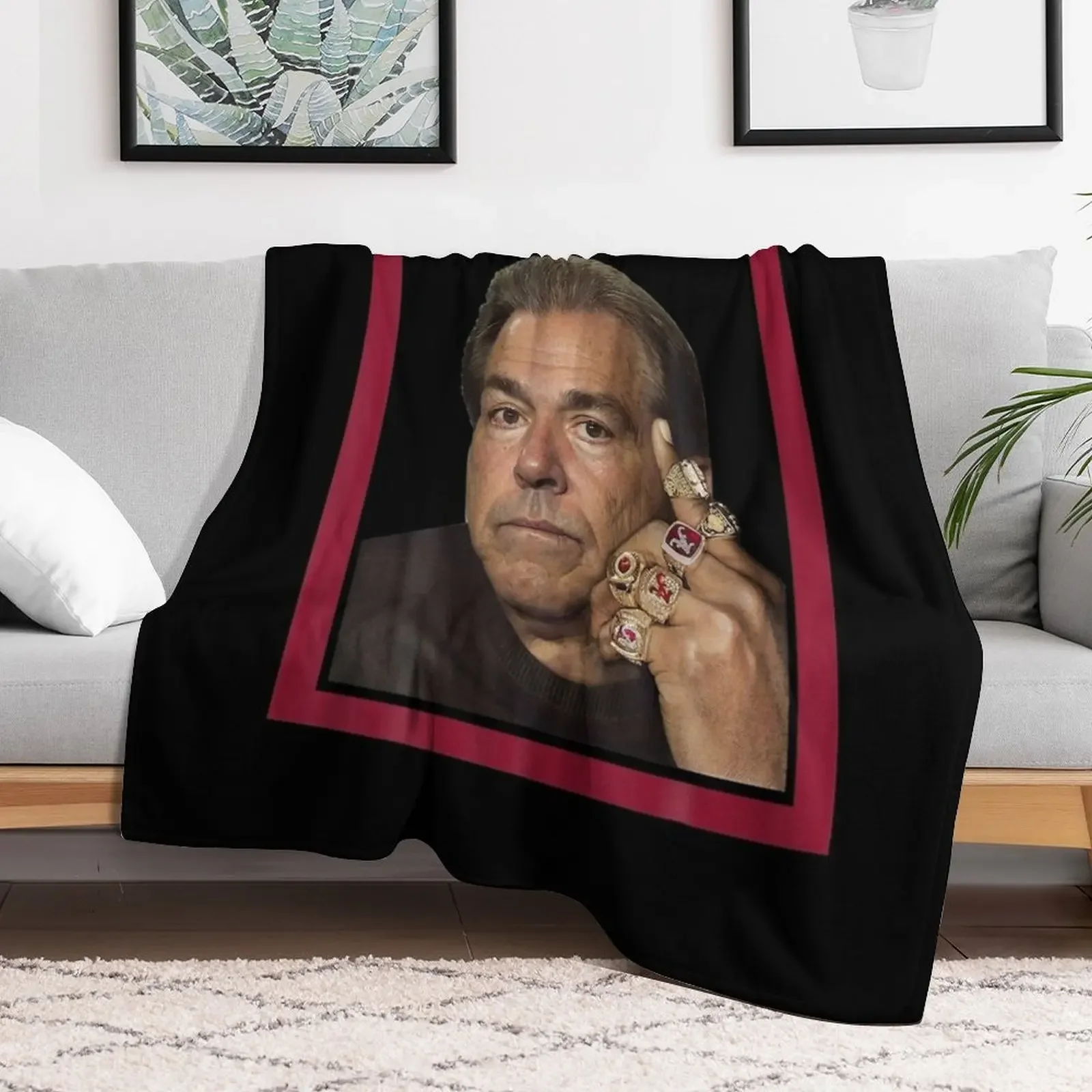 NICK SABAN COLLEGEE плюшевый плед