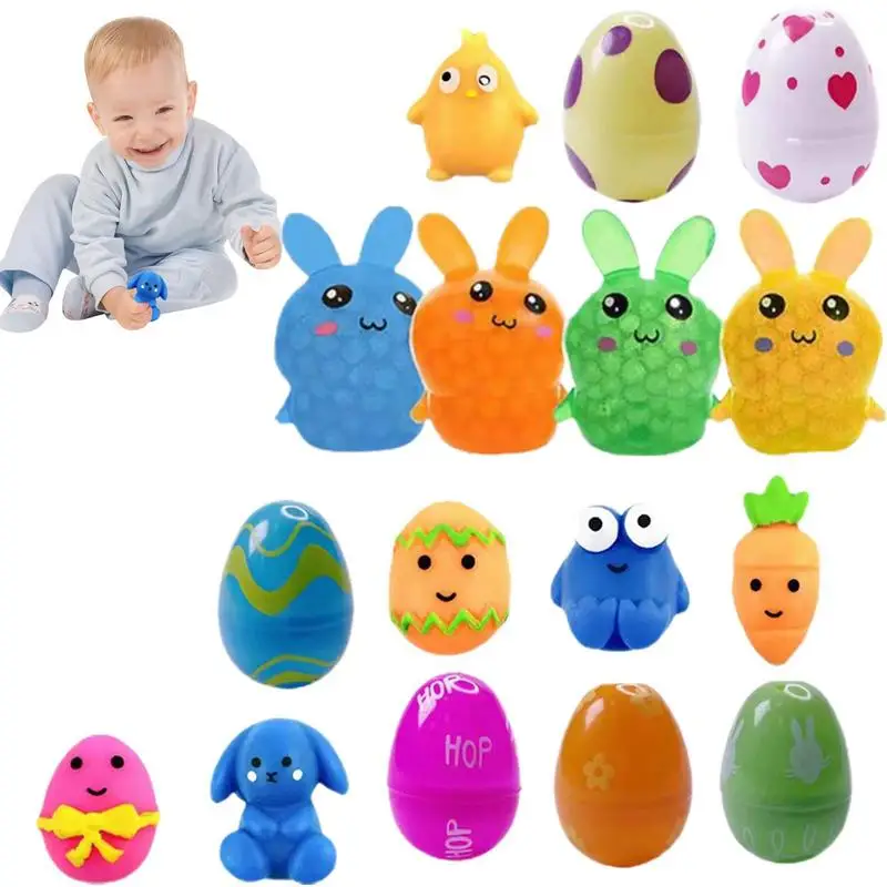 

Christmas Advent Calendar Set Cute New Year Countdown Stress Relief Christmas Creative Rabbit Soft Stress Ball Children's Toy
