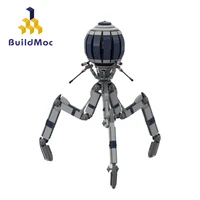 moc 65366 octuptarra magna tri robot buidling block kit space wars spider like robot figure spacecraft brick model diy kid toy
