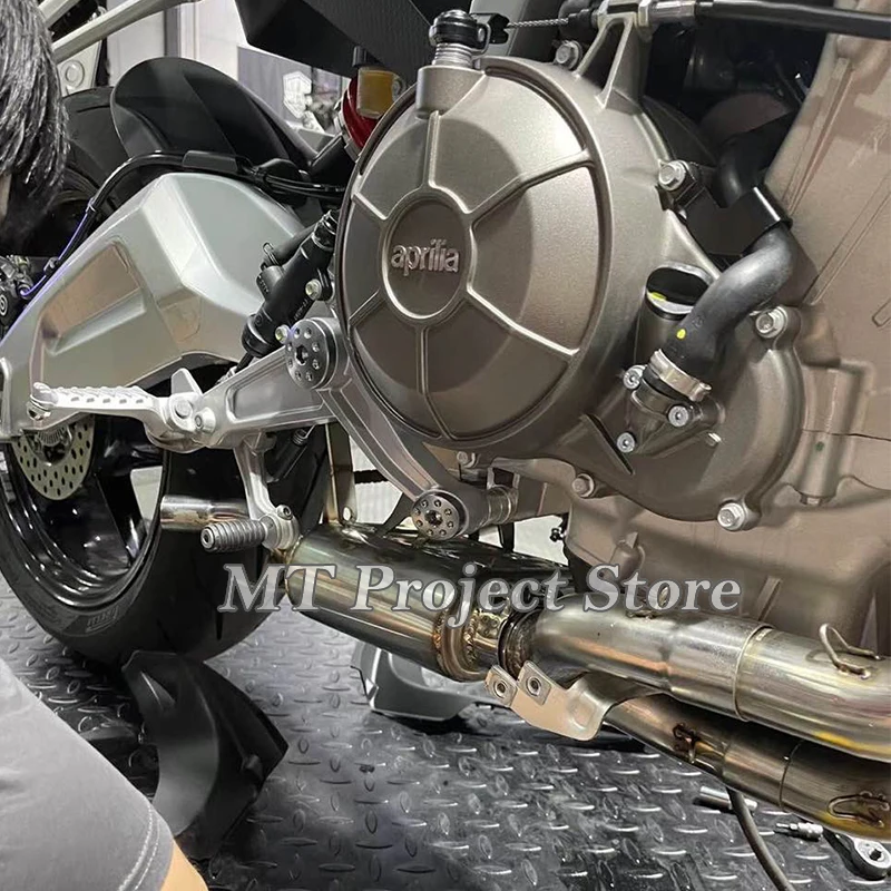 Надеваемая выхлопная система мотоцикла Aprilia RS660 RS 660 глушитель Tuono для трубка
