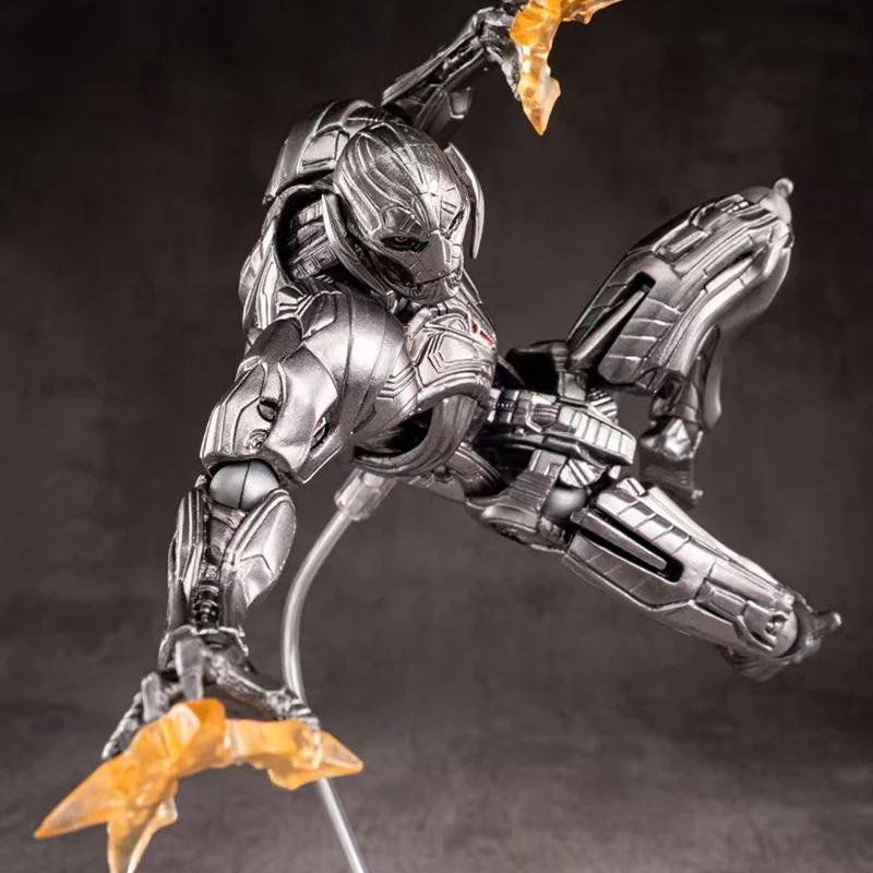 Фото Фигурка AC Factory Ultron Anime Action Figure Kaiyodo Ko, коллекционная модель, игрушка, украшение, подарок на день рождения для мальчиков №5