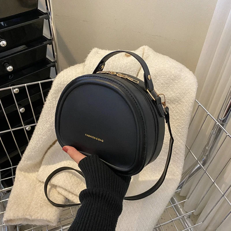

2023 Circular Shoulder Bag Designer Ladies Handbags And Purses Casual Crossbody Bags For Women