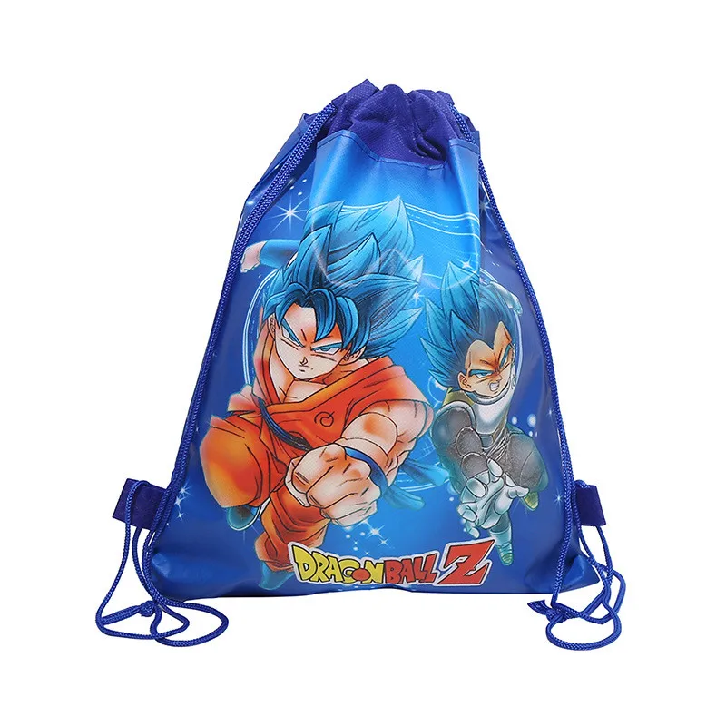 27*35 см Подарочная сумка Dragon Ball Нетканый подарок на день рождения Сувениры Подарочная сумка для покупок Рюкзак на шнурке Украшение для вечеринки для девочек (art.: 3920cf8f408cb) - 3920cf8f408cb