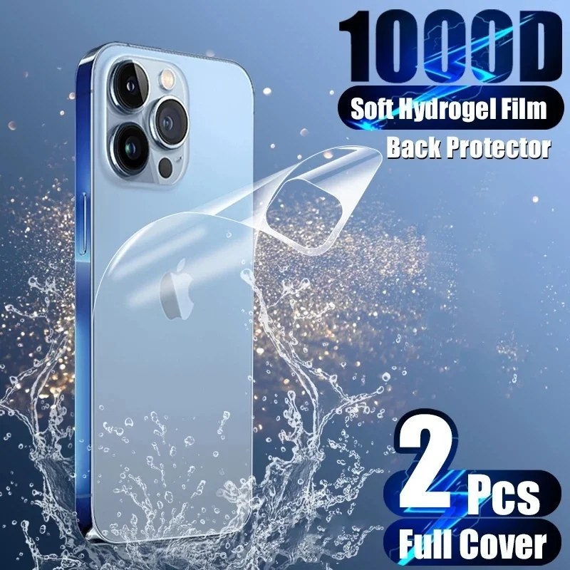

2 шт., Гидрогелевая Защитная пленка для iPhone 14 13 12 11 Pro Max 7 8 6S Plus X XR XS 13
