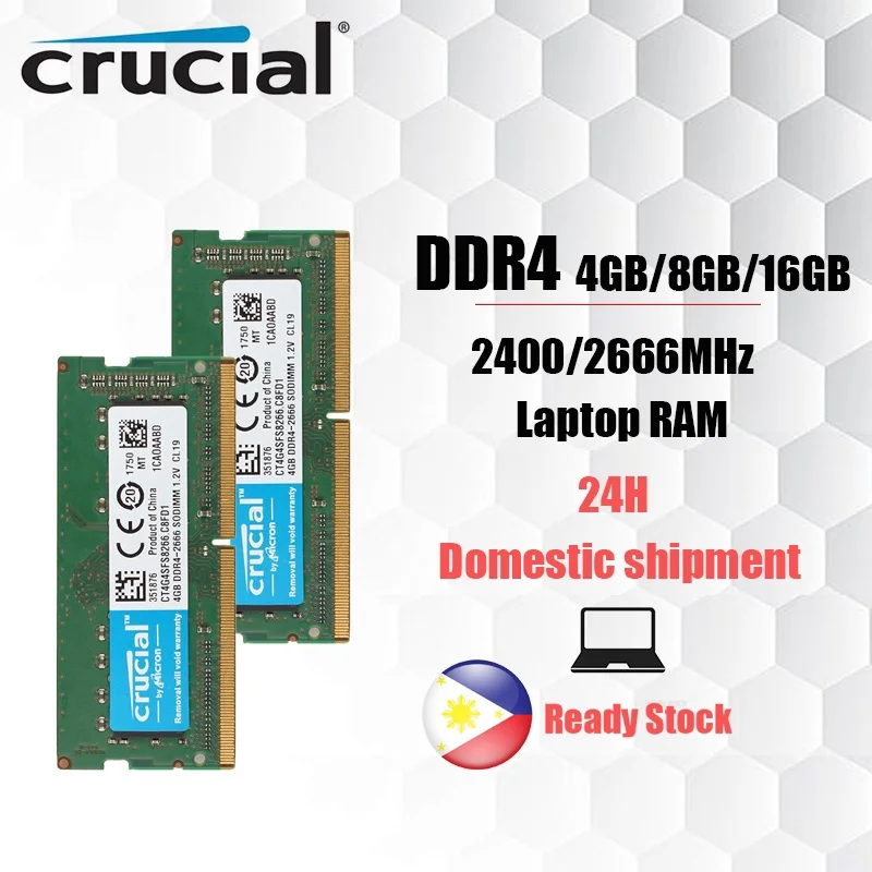 

4GB/8GB/16GB Laptop RAM DDR4 2133MHZ 2400MHZ 2666MHZ 3200MHZ 1.2V 260Pin SODIMM Memory for Notebooks PC4-17000/19200/21300/25600