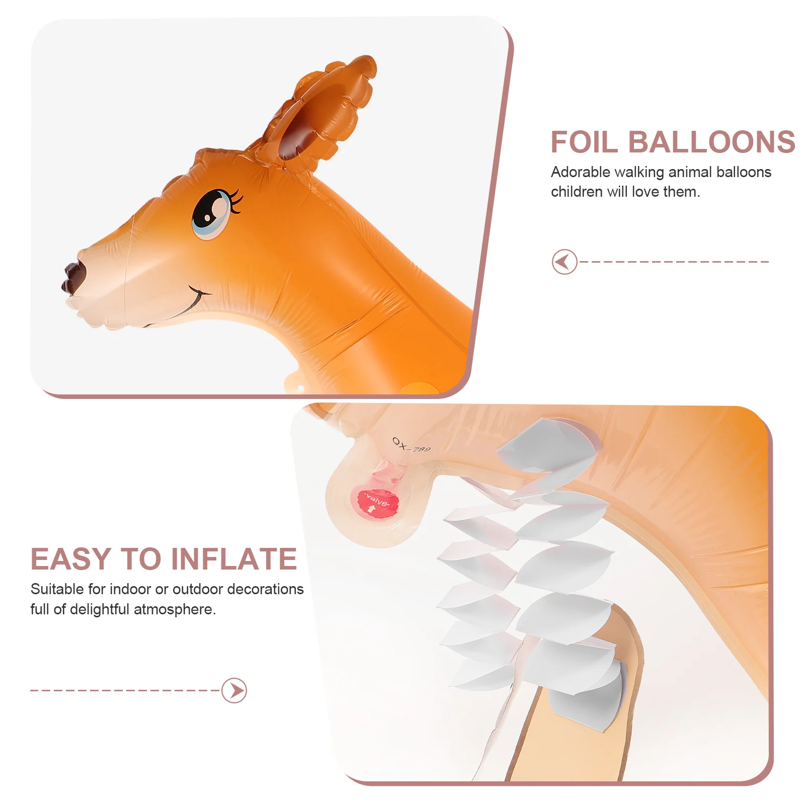 Зоопарк вечерние воздушные шары игрушки прогулочные с животными Хэллоуин для