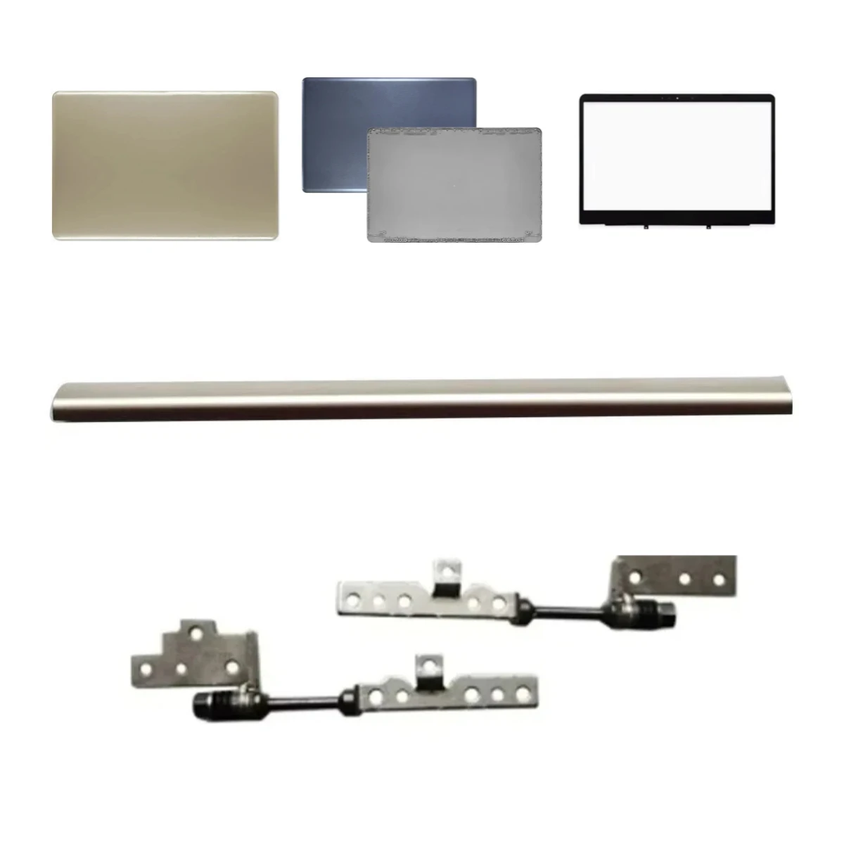 Фото Новый чехол для ноутбука VivoBook S510U A510 A510U X510 F510U, задняя крышка LCD-экрана, верхняя крышка, передняя панель, петли, крышка петельного механизма №1
