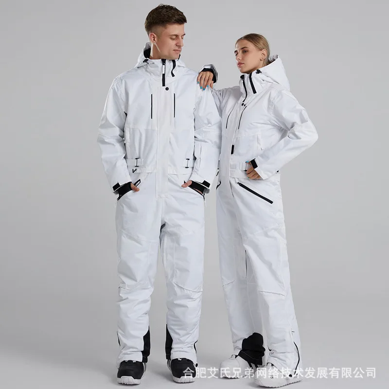 

Types Of One-piece Ski Suit For Men, Waterproof, Breathable, Seam, Glue, Cotton, Waterproof Single and Double Ski Suit for Women