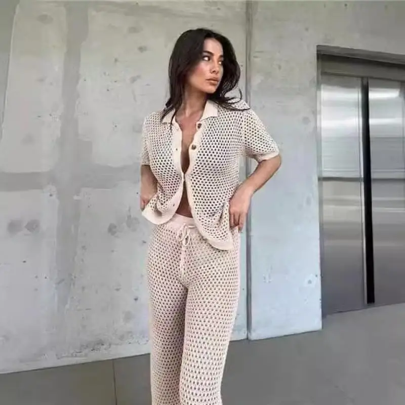 Женский трикотажный костюм