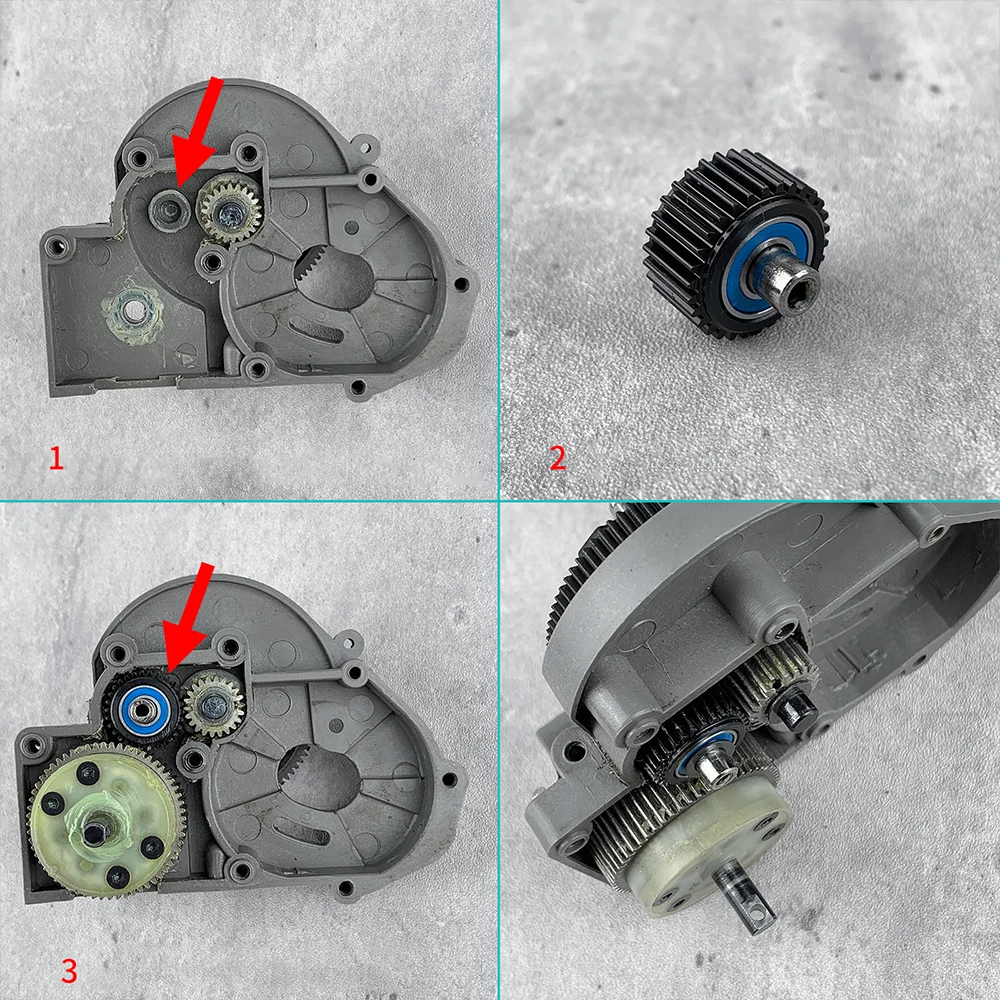 Стальные трансмиссионные шестерни AXSPEED 30T для 1/10 SLASH 2WD RC автомобиля с коротким