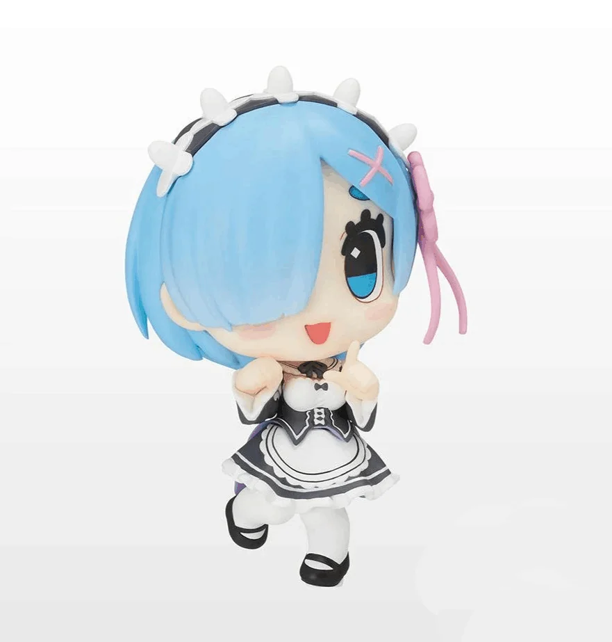 

2022 Japanese original anime figure Rem Q version action figure collectible model toys for boys