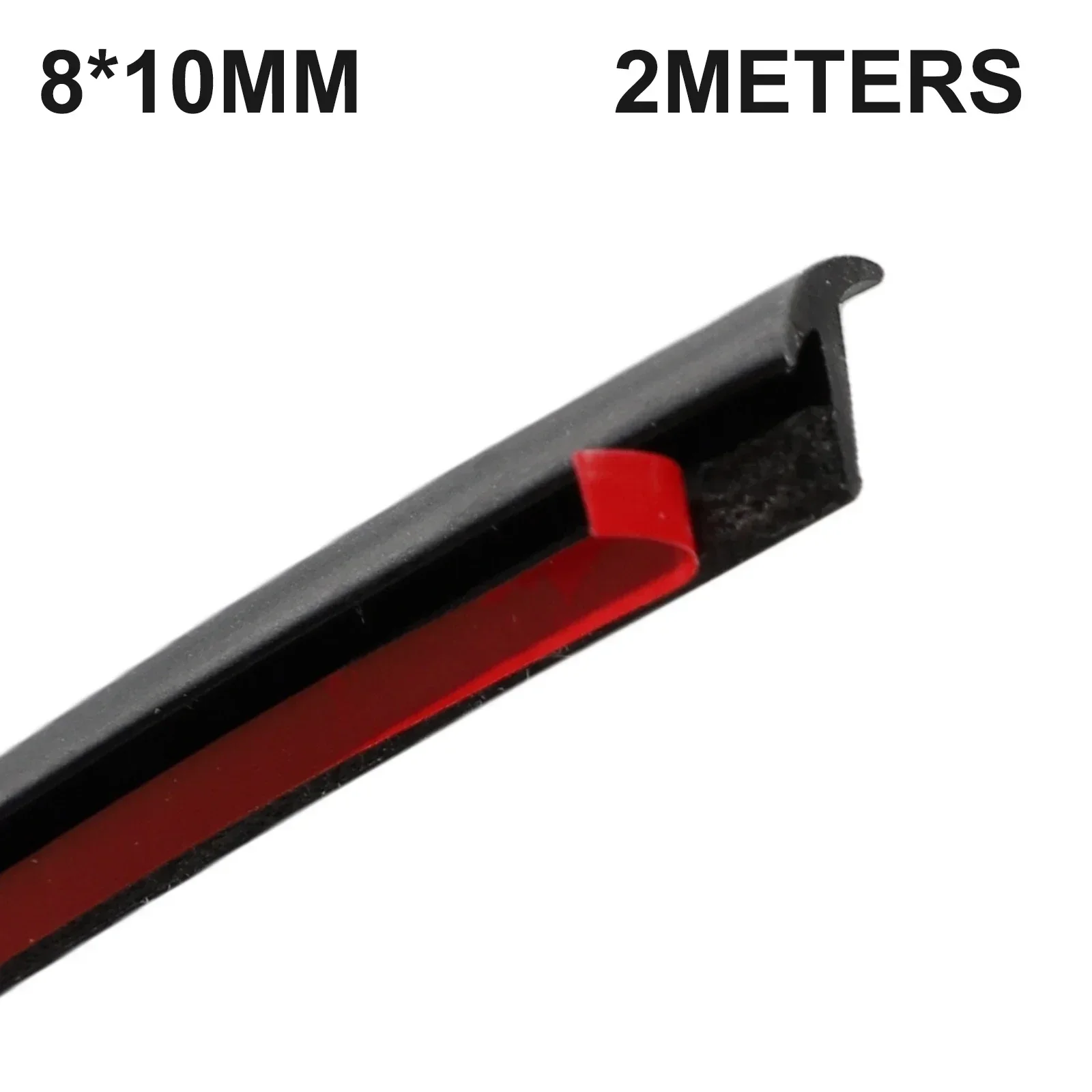 2 м автомобильная резиновая уплотнительная лента наклонная Т-образная