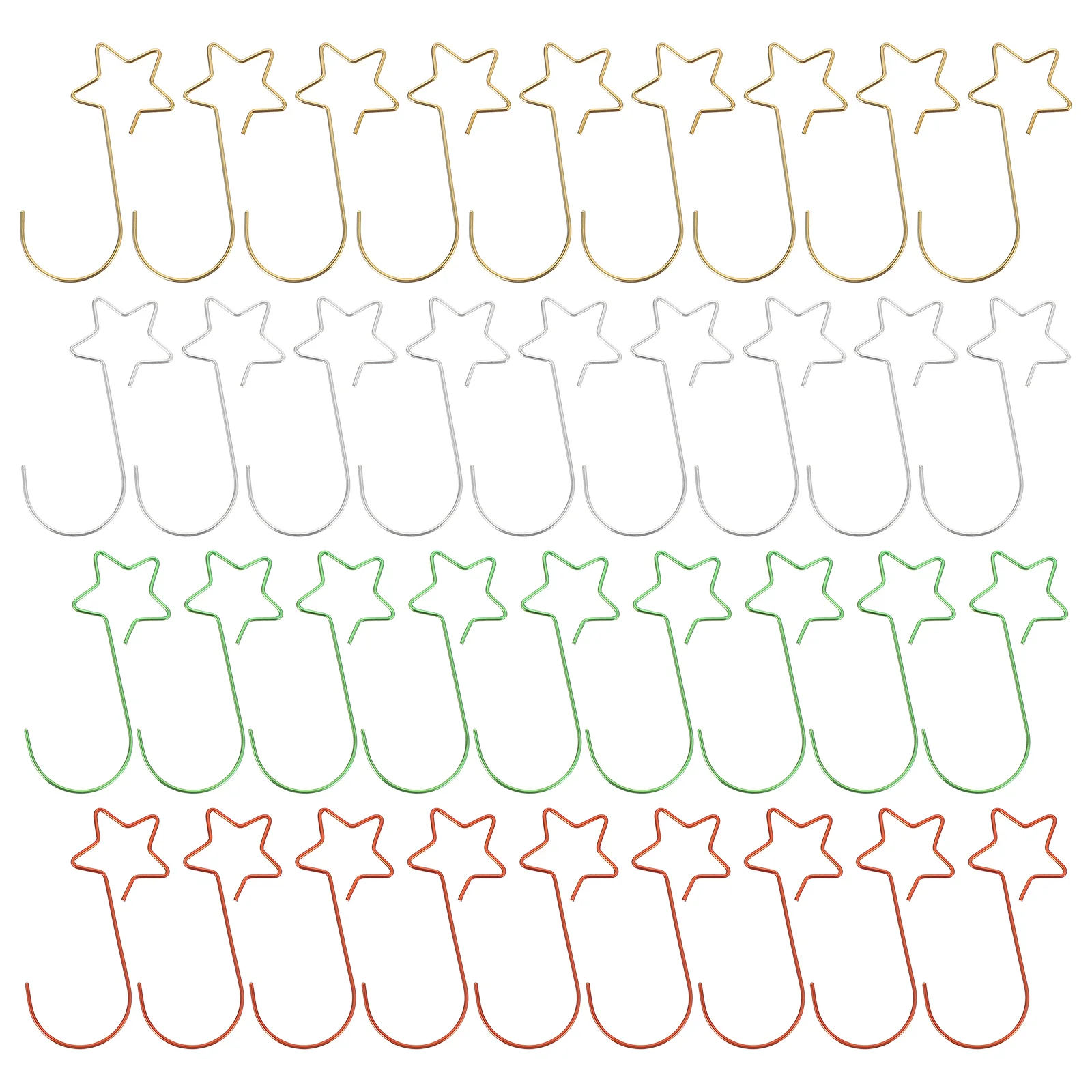 

Christmas Hooks Hangers Hook Ornament Wire Stockinghanging Swirl Ornaments Holiday Vintage Shaped Tree Miniholderdecorative