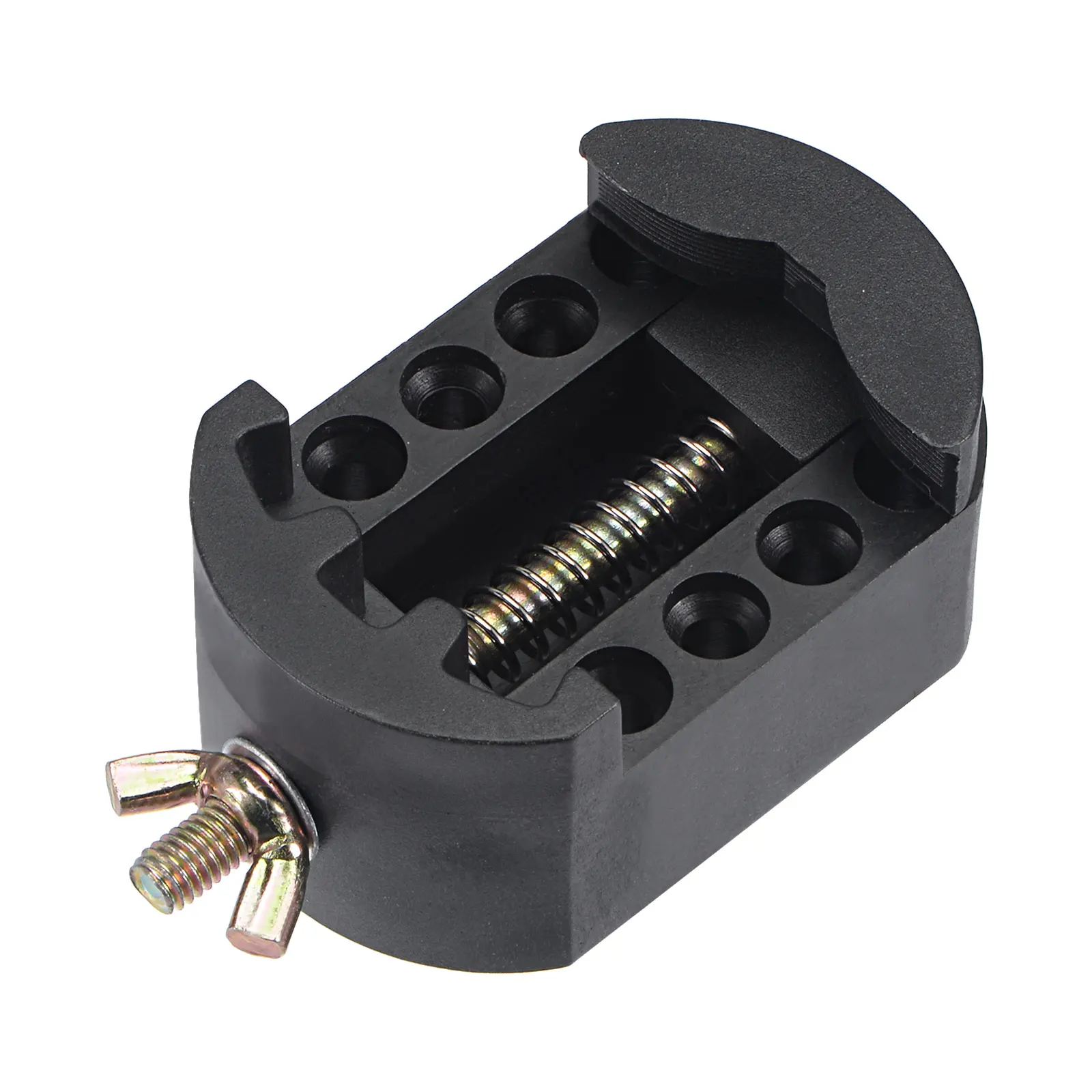 

Uxcell Watch Back Case Cover Remover Holder Tool Adjustable 36mm PE Black