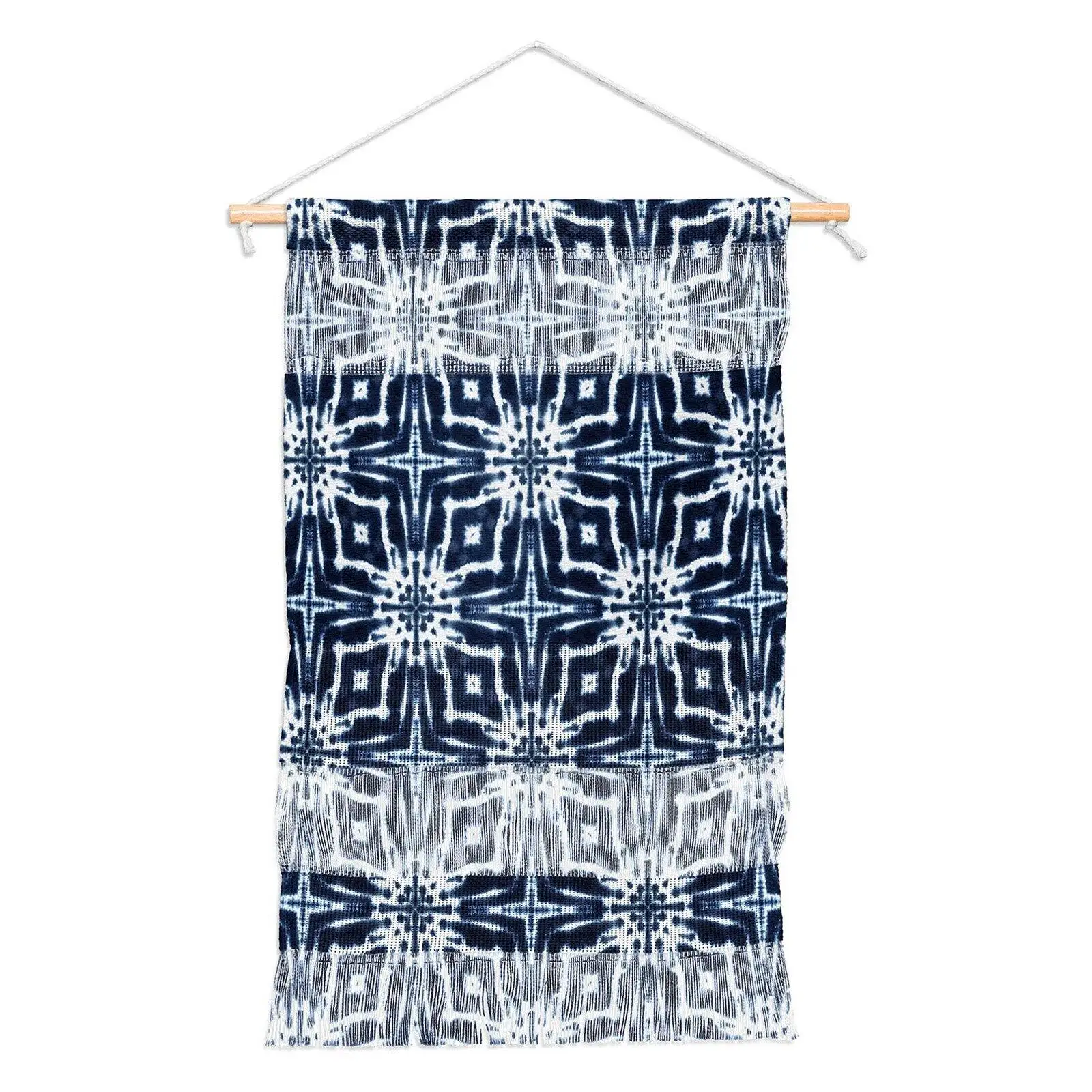 

Free Shipping Jacqueline Maldonado Watercolor Shibori Indigo Hanging Tapestry