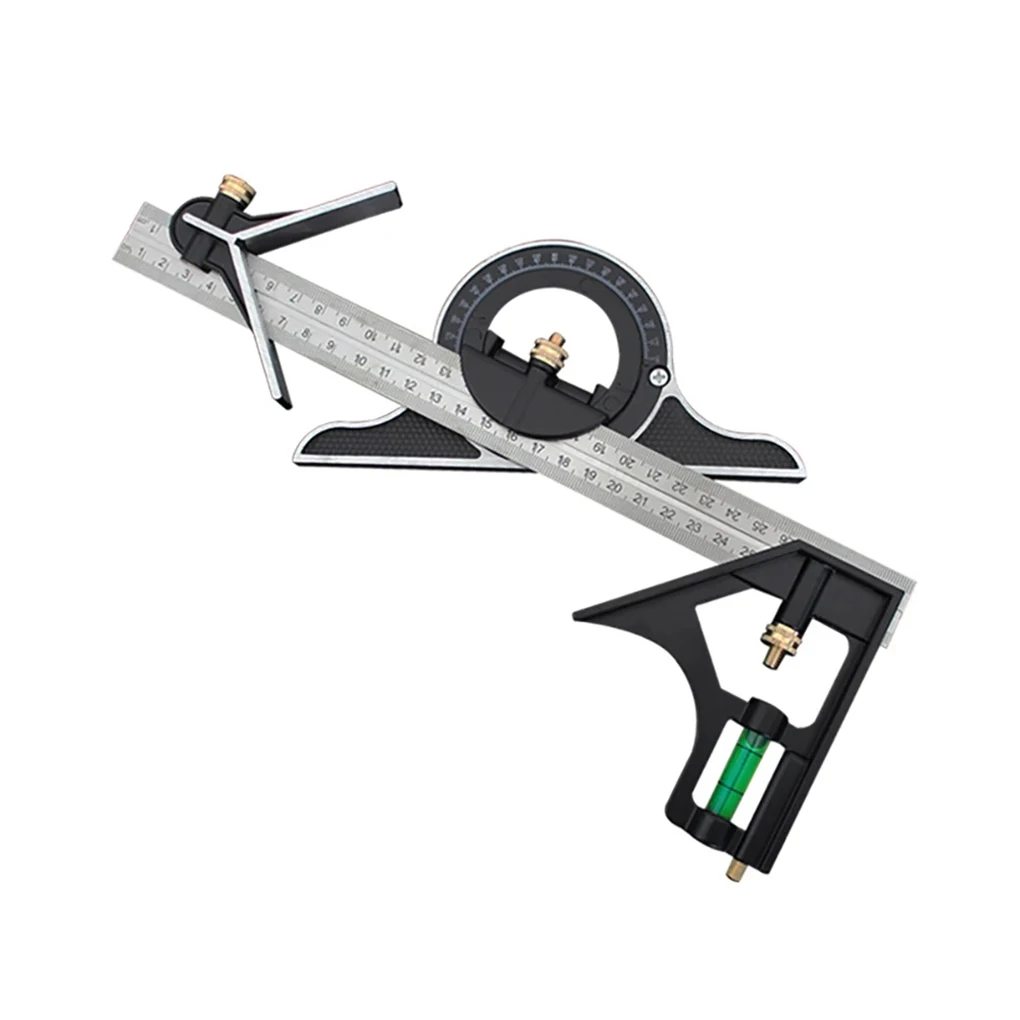 

Square Angle Ruler Stainless Steel Professional High Accuracy Sliding Rulers