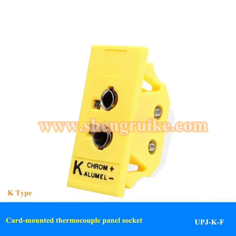 

UPJ Thermocouple plug K Type Round Pin connector socket