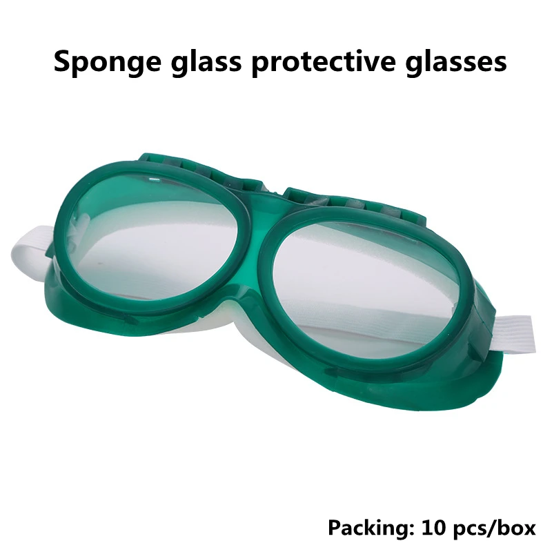 

10 шт./кор. наружное зеленое защитное стекло из губчатого стекла es толщина линз 2 мм ударопрочное и песчаное