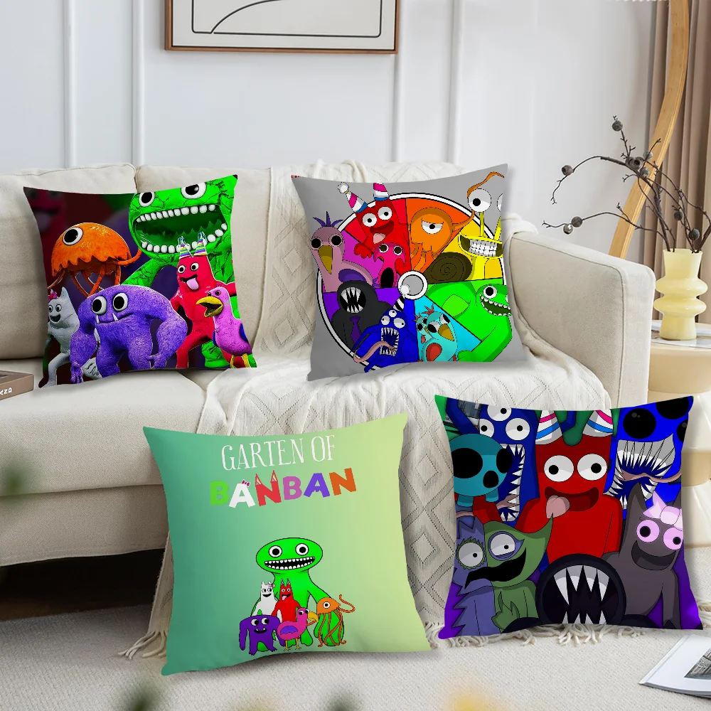 Garten Of B-BanBan 7 игровая наволочка квадратная подушка для комнаты спальни изголовье