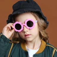 mokduff kids flower sunglasses candy color silicone cartoon tac polarized sunglasses for boys girls