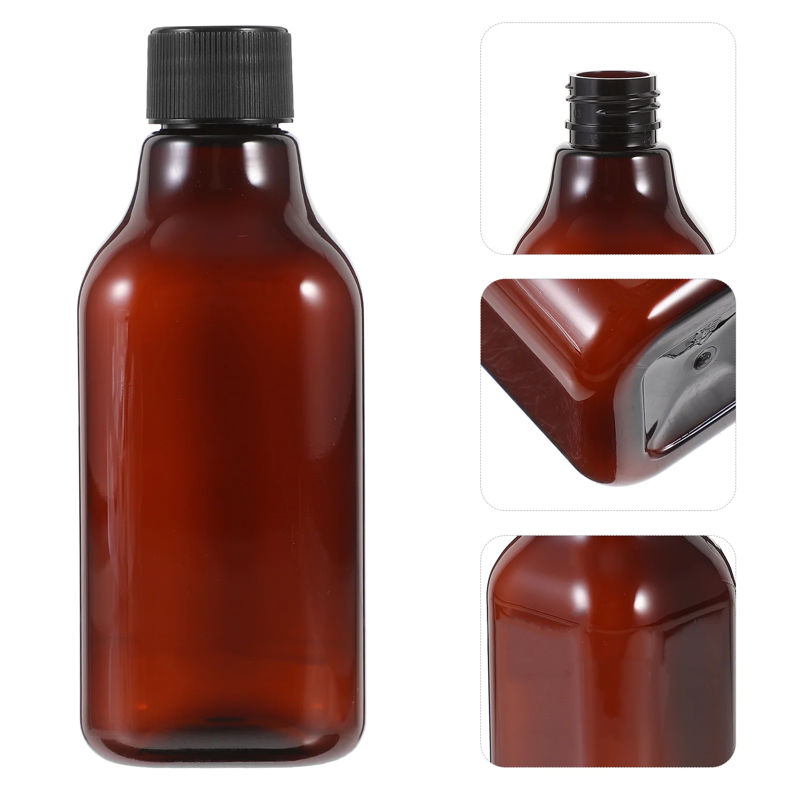 

5 Pcs Travel Shampoo Conditioner Bottles Liquid Medicine Necessary Cosmetics Toiletry Containers Lotion Pp Toiletries Plastic