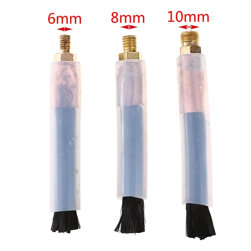 

M6/M8/M10 Copper Head Weld Brushes For Weld Seam Bead Joint Cleaning Polishing Machine Welding Seam Cleaner Brush Industry