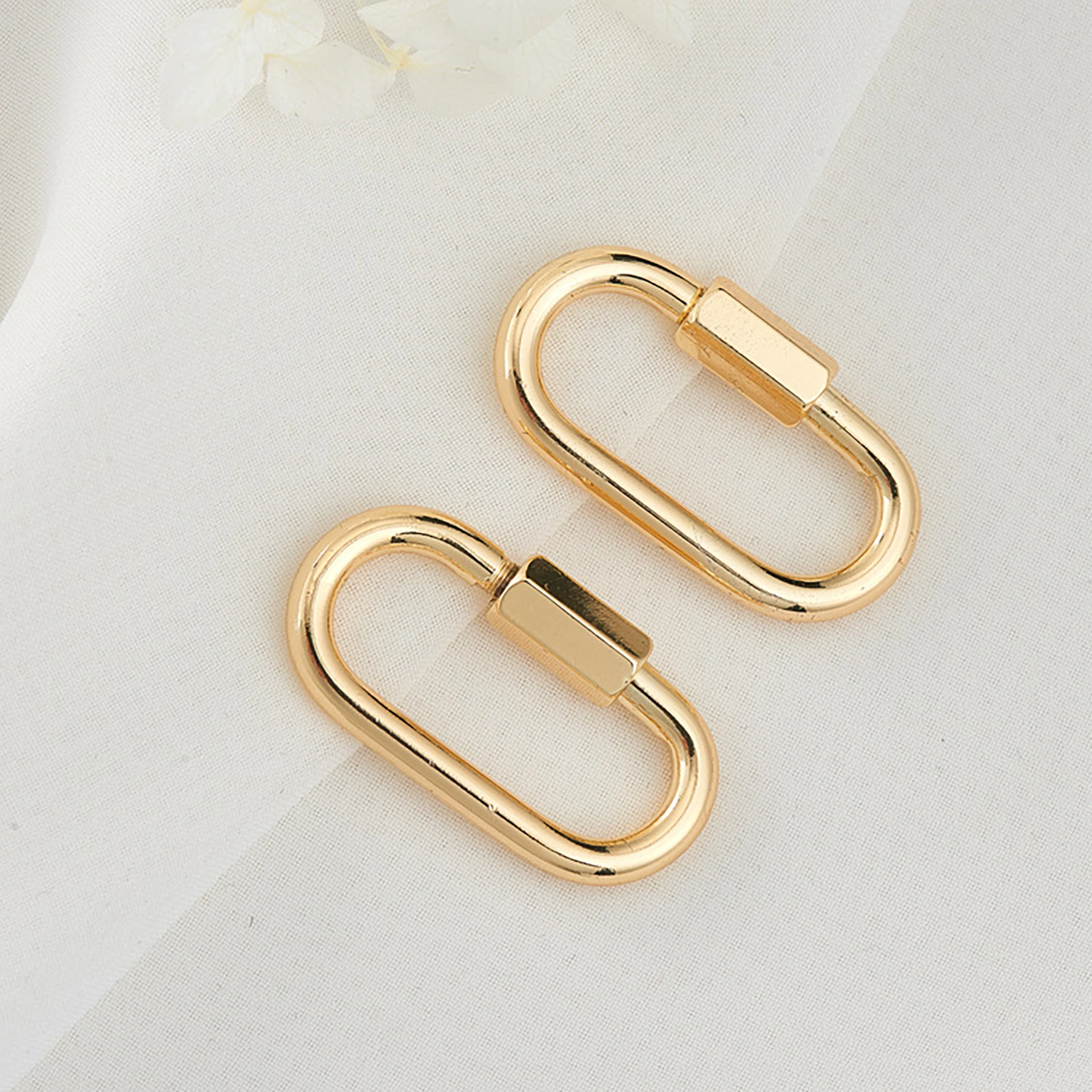 Латунный шестигранный винтовой замок для сумок