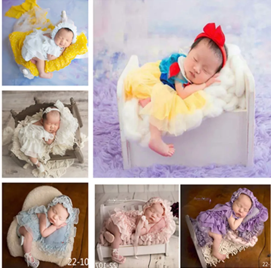 

Girl Skirt Suit Baby Photography Photo Clothing for Female Newborn Props