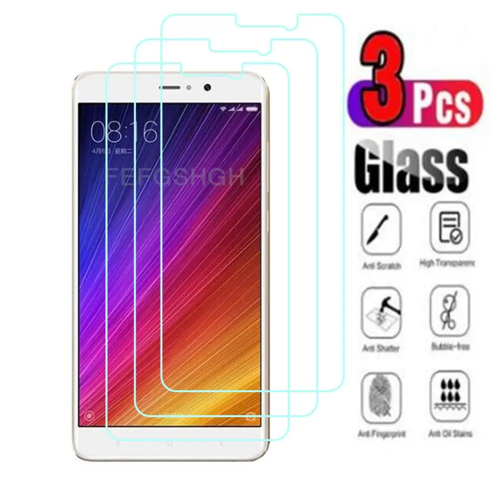 

Защитное закаленное стекло 9H для Xiaomi Mi 5s Plus, 3 шт.