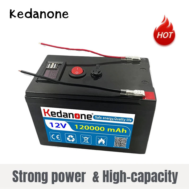 

Air Transport 12V Battery 120Ah 18650 lithium battery pack Rechargeable battery for solar energy electric vehicle battery