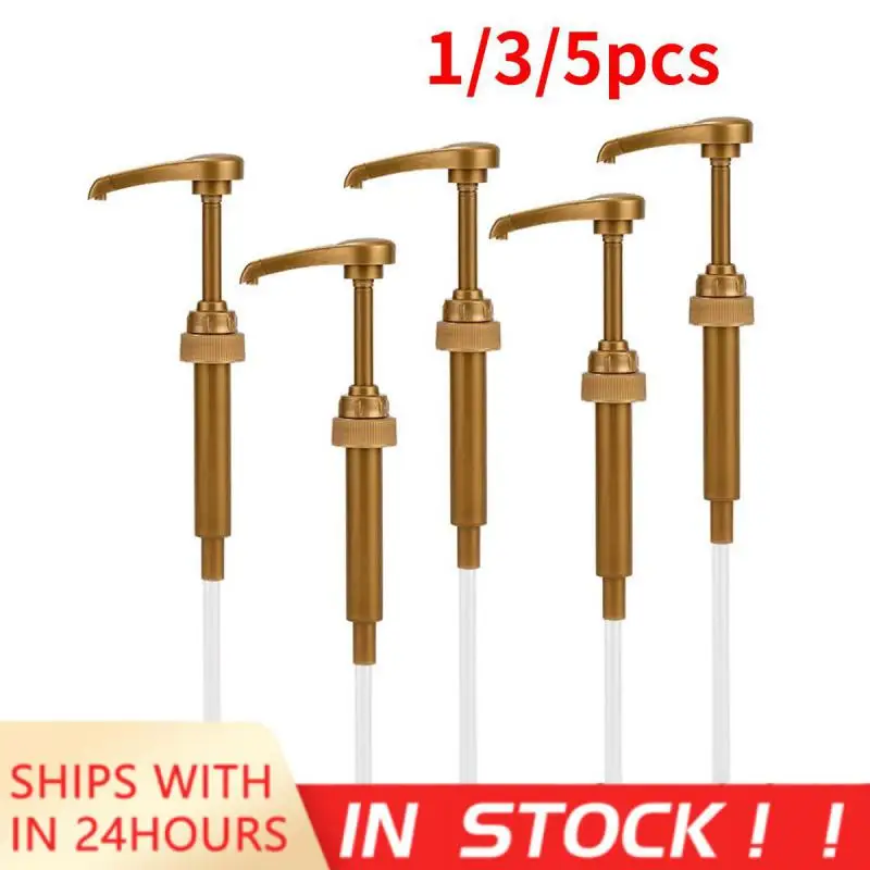 Насос для сиропа Leeseph насос кофейного золотой 750 мл/25 4 унции насосы бутылки