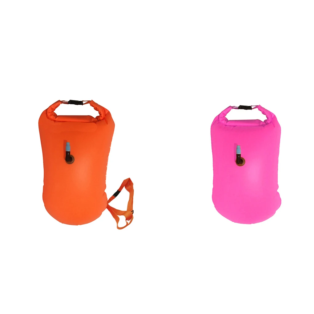 

Bag Waterproof Float Button Inflatable Pack Sack Belt Convenient Eco Friendly Sporting Goods Water Fishing Camping