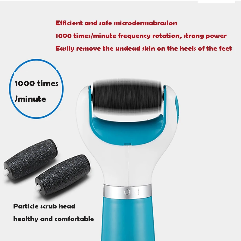 Electric Foot File Scraper Callus Remover Feet Professional Matte Pedicure Tools Corn Removal Dead Skin Care | Красота и здоровье