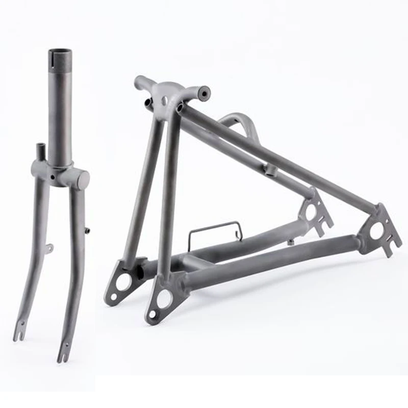 

Вилка Задняя из титанового сплава Dcch, Модернизированная Передняя и задняя вилка для бытовых нужд, запчасти для велосипедов Brompton