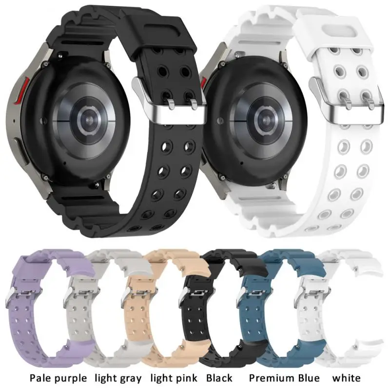 

For Samsung Galaxy Watch5 Silicone Sport Wristband Watchband Smart Watch Band Smart Wristbands Bracelet Watch Accessories