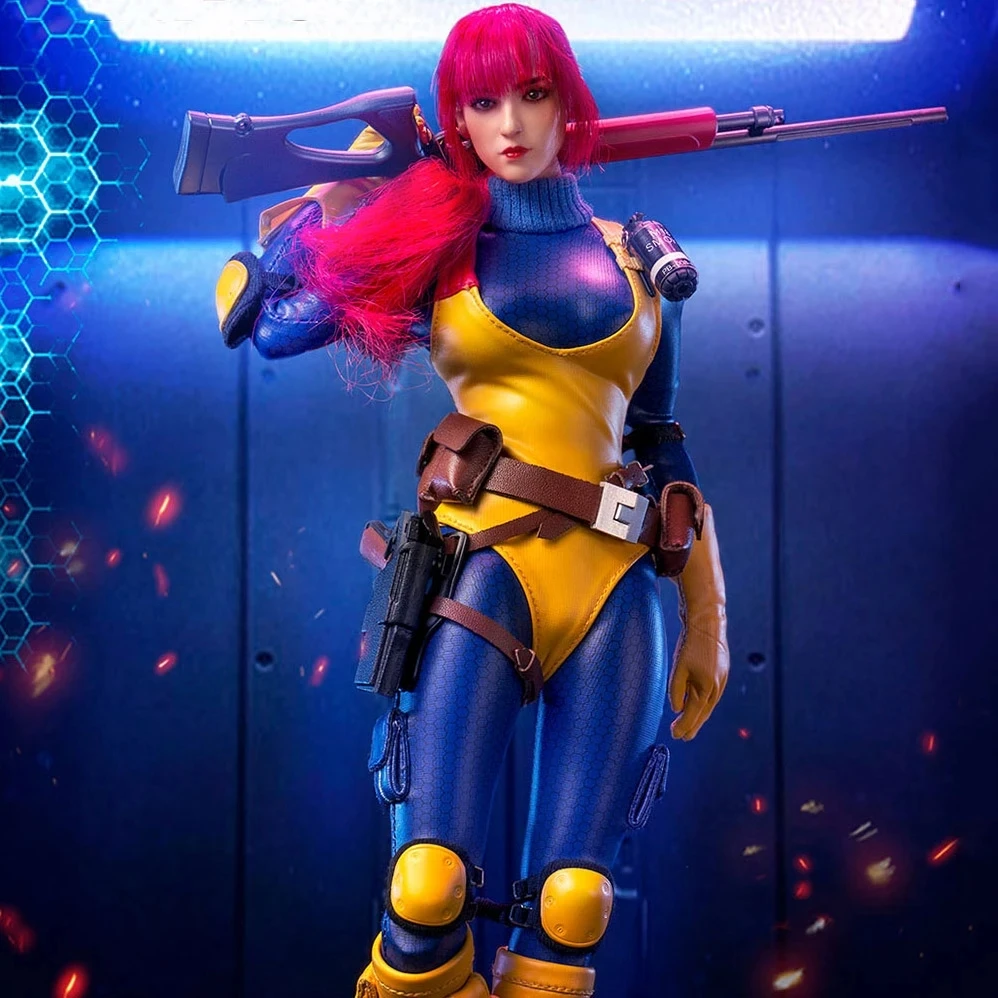 

Аксессуары BBK BBK013 1/6 распродажа, сексуальная женская экшн-фигурка GIJOE Redhead Scarlett Solider, модель куклы для фанатов, праздничные подарки