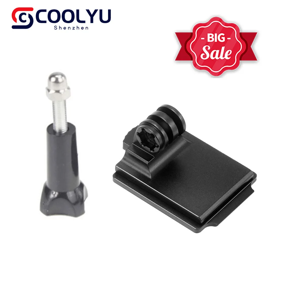

Aluminum Helmet Fixed Mount bracket With Screw NVG Base Holder Adapter for GOPRO Hero 8 7 6 5 Xiaomi Yi Sport Camera Accessories