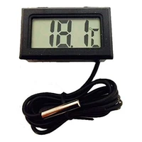 Mini LCD Digital Thermometer Outdoor Indoor Electronic Thermometer With Sensor Freezer Fridge Aquarium Thermometer