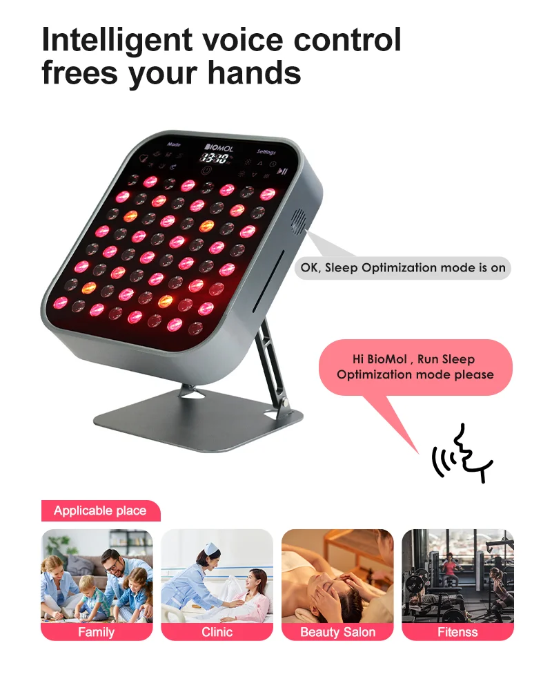 BIOMOL H320 OEM &amp ODM красное устройство для фототерапии фотолампа с 6 длинами волны