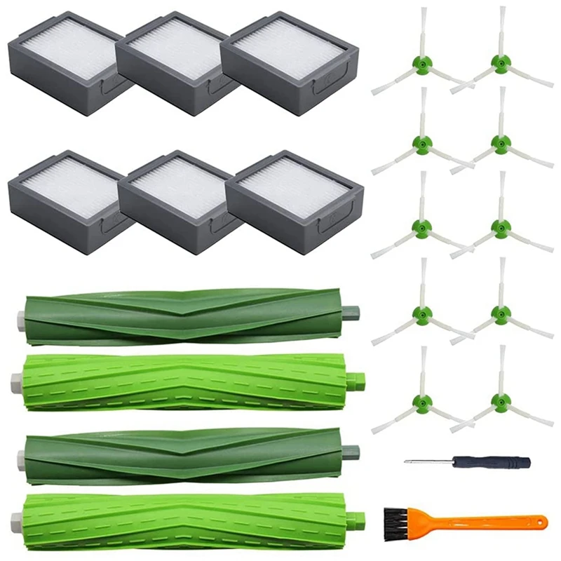 

New Replacement Parts Kit Compatible For Irobot Roomba I7 I7+ I6+ I8 I3+/Plus E5 E6 E7 Vacuum Cleaner Brushes