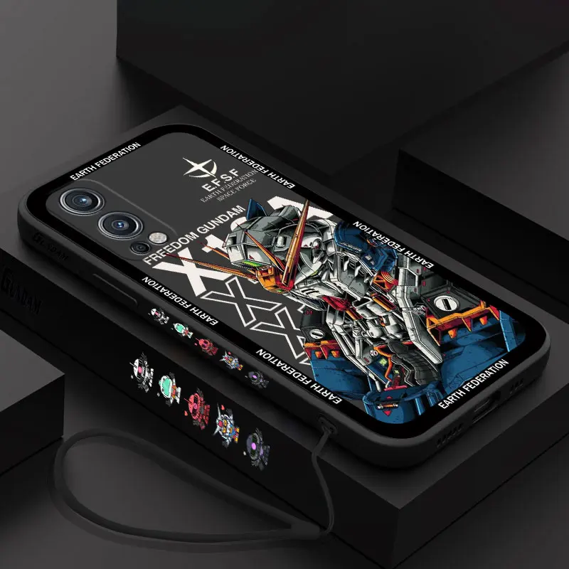

G-Gundam Cool Phone Case For Oneplus 10 10R 10T 9R 9RT 9 8T 8 7 7T Pro Nord 2 CE Lite 5G Liquid Silicone Cover