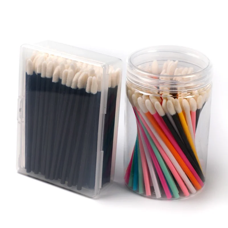 

100 шт., кисти для нанесения туши для губ