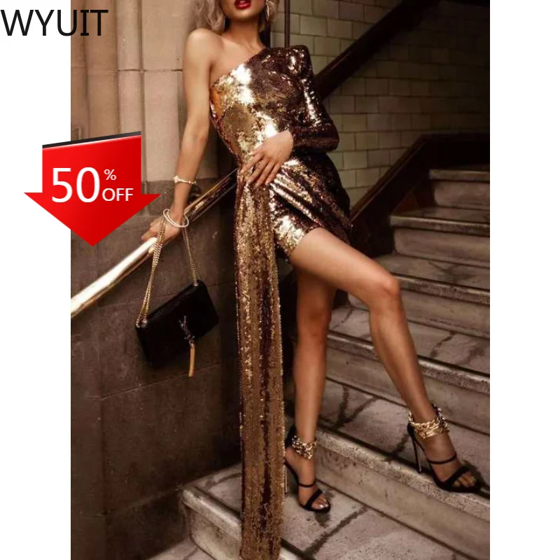 

Elegant Silk Velvet Lace-Up Wrap Mini Dress Fashion Sexy V Neck Night Club Party Dress Women Casual Long Sleeve Sequins Dresses