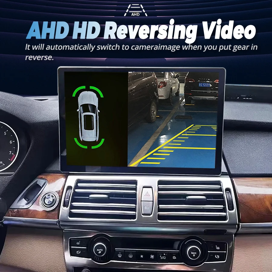 Автомобильный радиоприемник с сенсорным экраном 13 3 дюйма для BMW X5 E70 X6 E71 CCC CIC Android