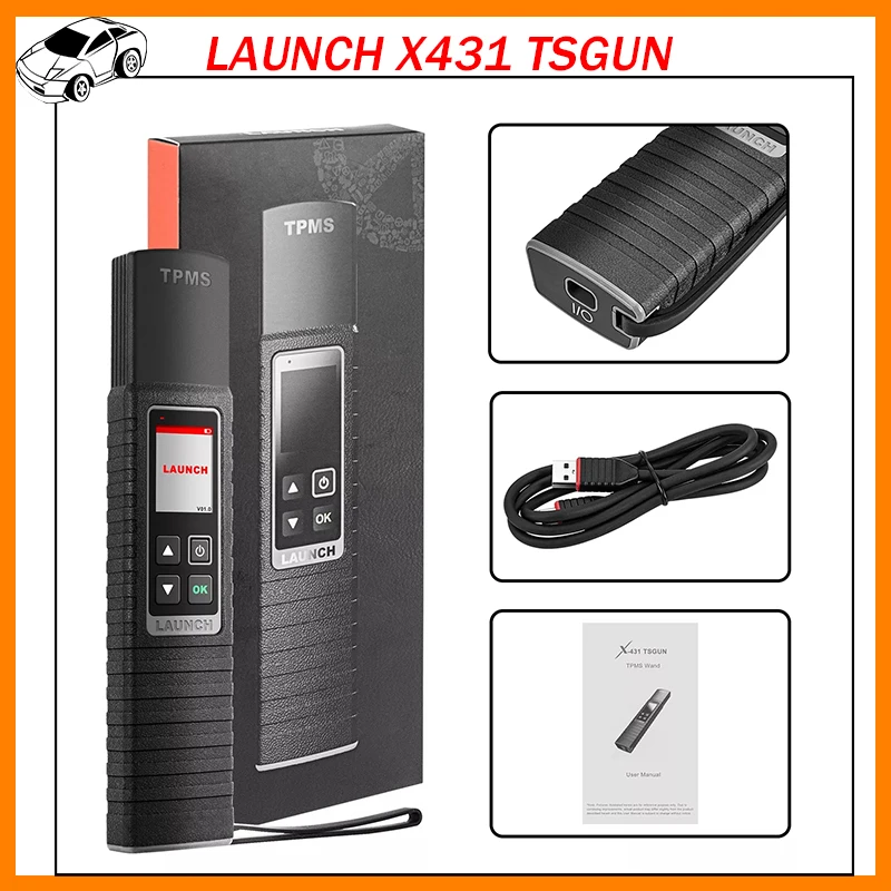 

Launch X431 TSGUN Auto Tire Pressure Diagnostic Tools Activator Learning Programming Detector Handheld Terminator Sensor /Code